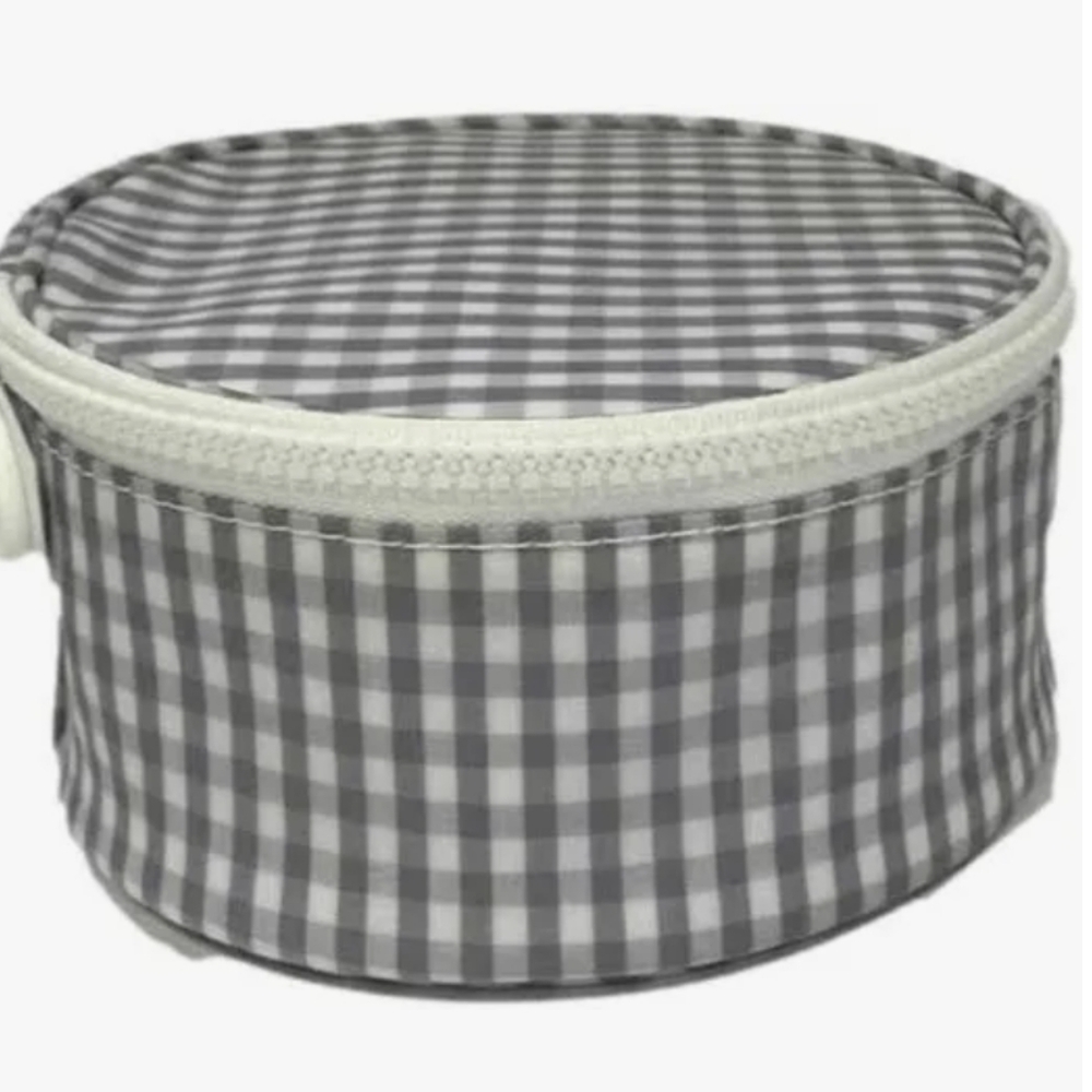 TRVL Designs Round Up | Grey Gingham